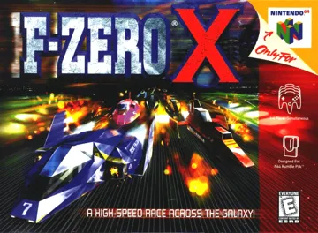 F-Zero X (USA) (Beta) (The Legend of Zelda Ocarina of Time Overdump) box cover front